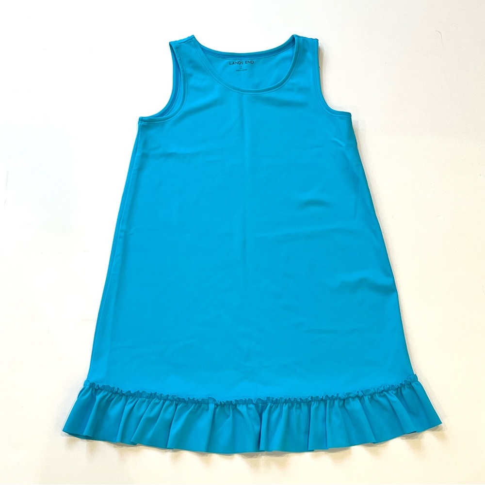 Lands End Turquoise Swim Coverup